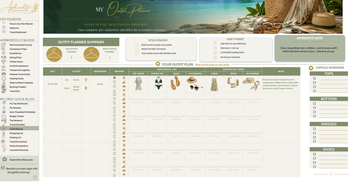Palawan Travel Planner