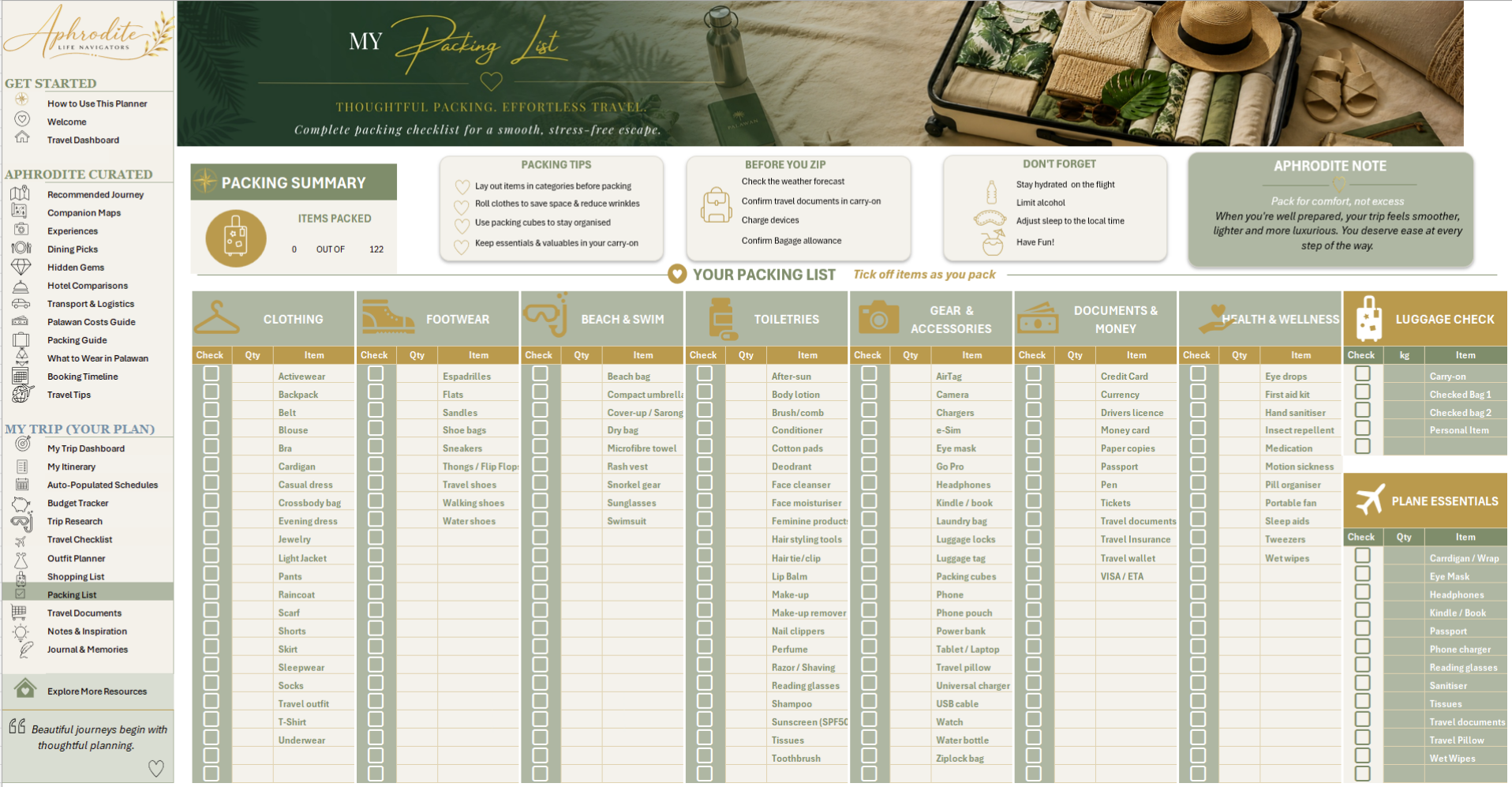 Palawan Travel Planner