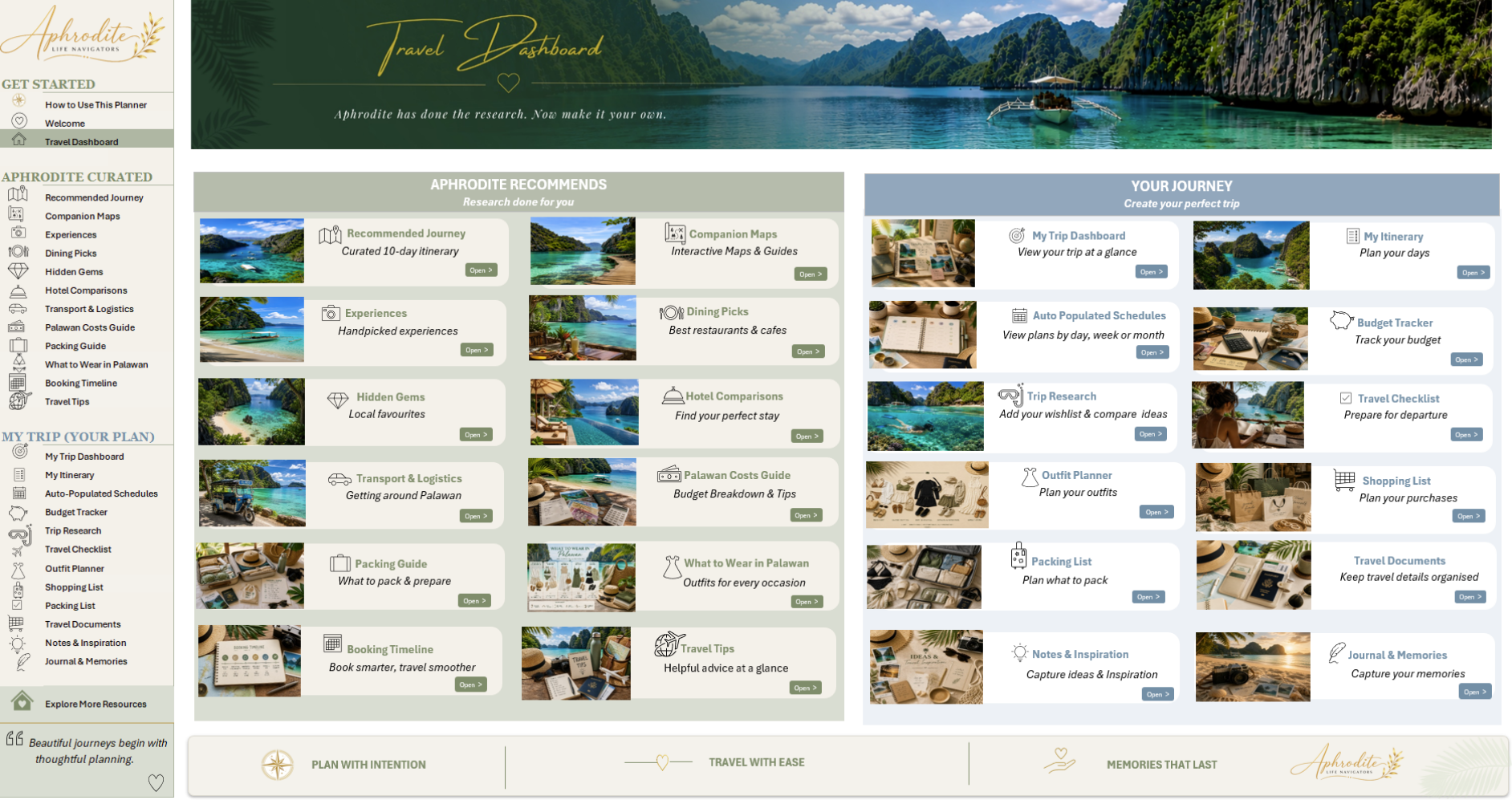 Palawan Travel Planner