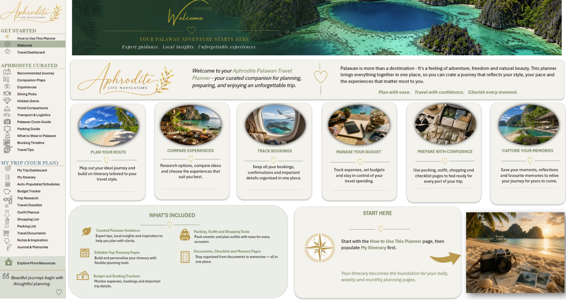 Palawan Travel Planner